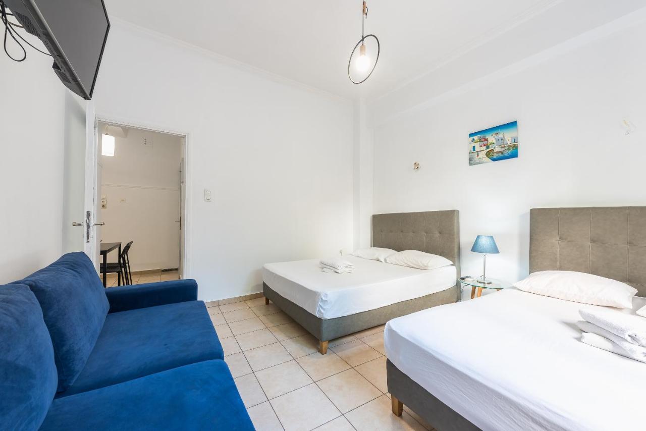 Space Paradise Apartments Atene Esterno foto